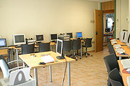 Multimediaraum der Sprachschule in Denia